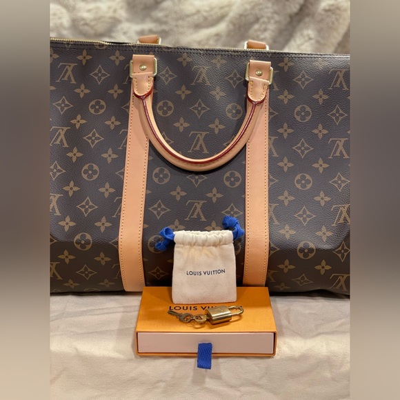 Like New Louis Vuitton Keepall 55 Monogram Rare Made in France - Picture 2 of 11